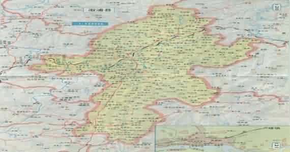 溆浦地图