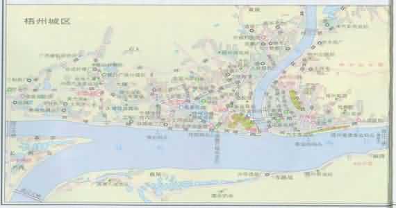 梧州地图