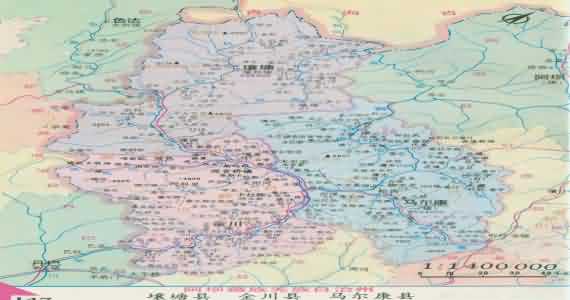 壤塘地图