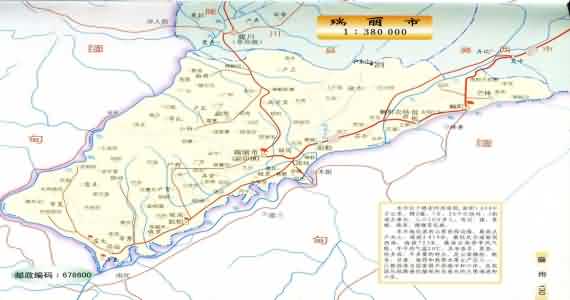 瑞丽地图