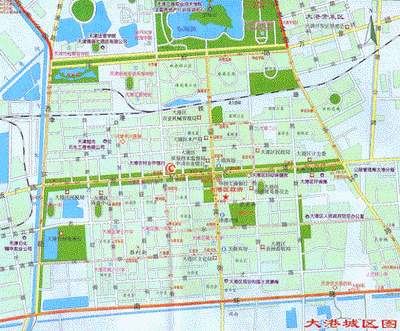 天津大港地图
